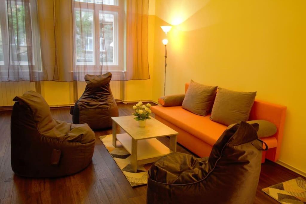 Comfort 2Bedrooms Quite Place!-Vinohrady 布拉格 外观 照片